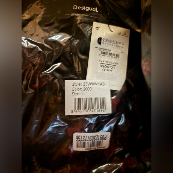 🔥NWT Desigual Geometric Mini Dress - Picture 12 of 12